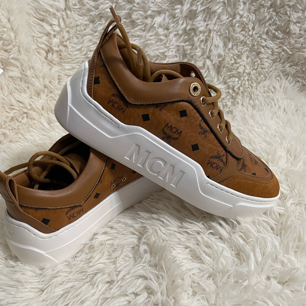 MCM Skyward Platform Sneaker
